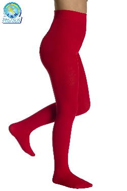 CALZE COLLANT TINTA UNITA BAMBINA ROSSO 